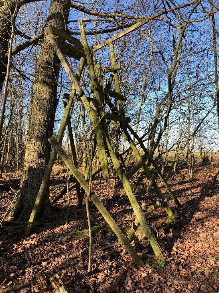 Hochstand, ramponiert